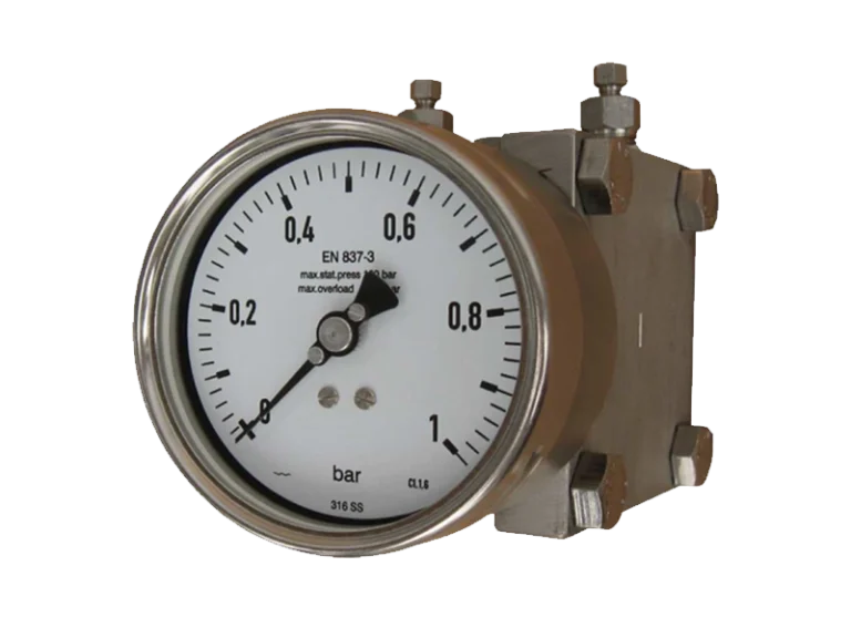 Single Diaphragm Differential Pressure Gauge