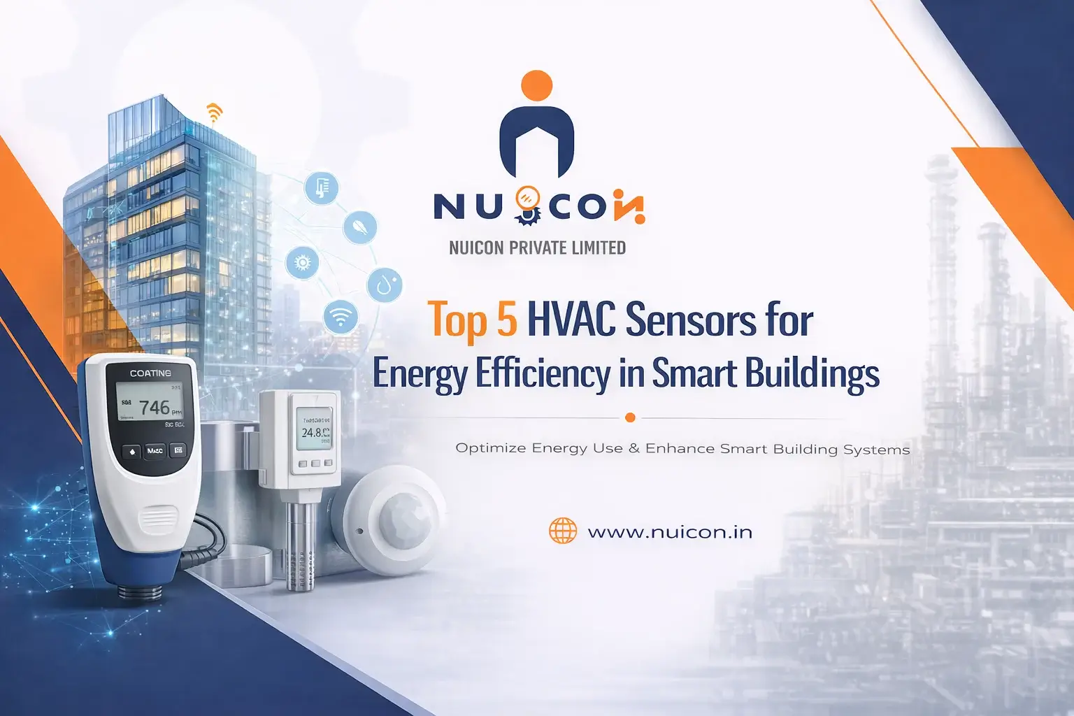 Top 5 HVAC Sensors for Energy Efficiency in Smart Buildings