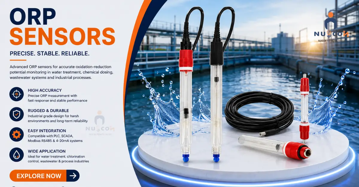 Industrial ORP Sensors & Digital Redox Probes | Nuicon