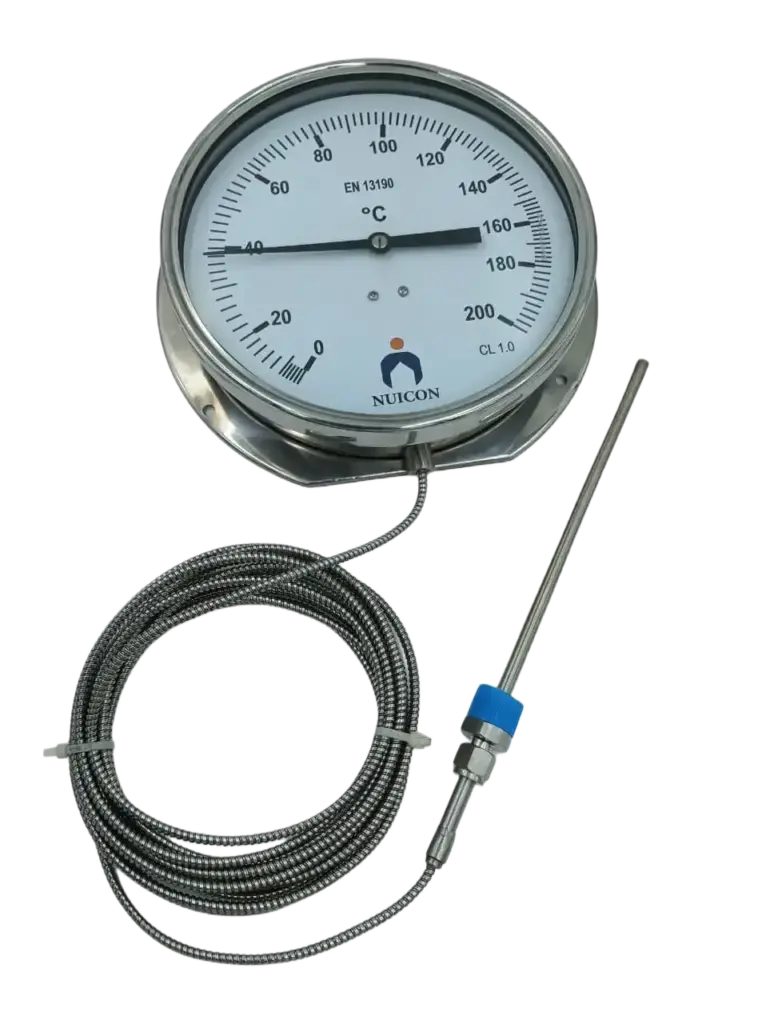 gas actuated dial thermometer Nuicon
